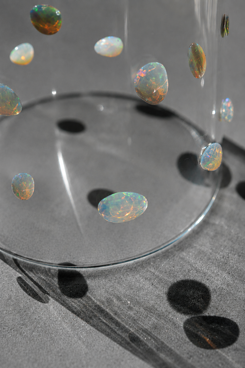 Ethiopian Welo Opal Sculptural Vase