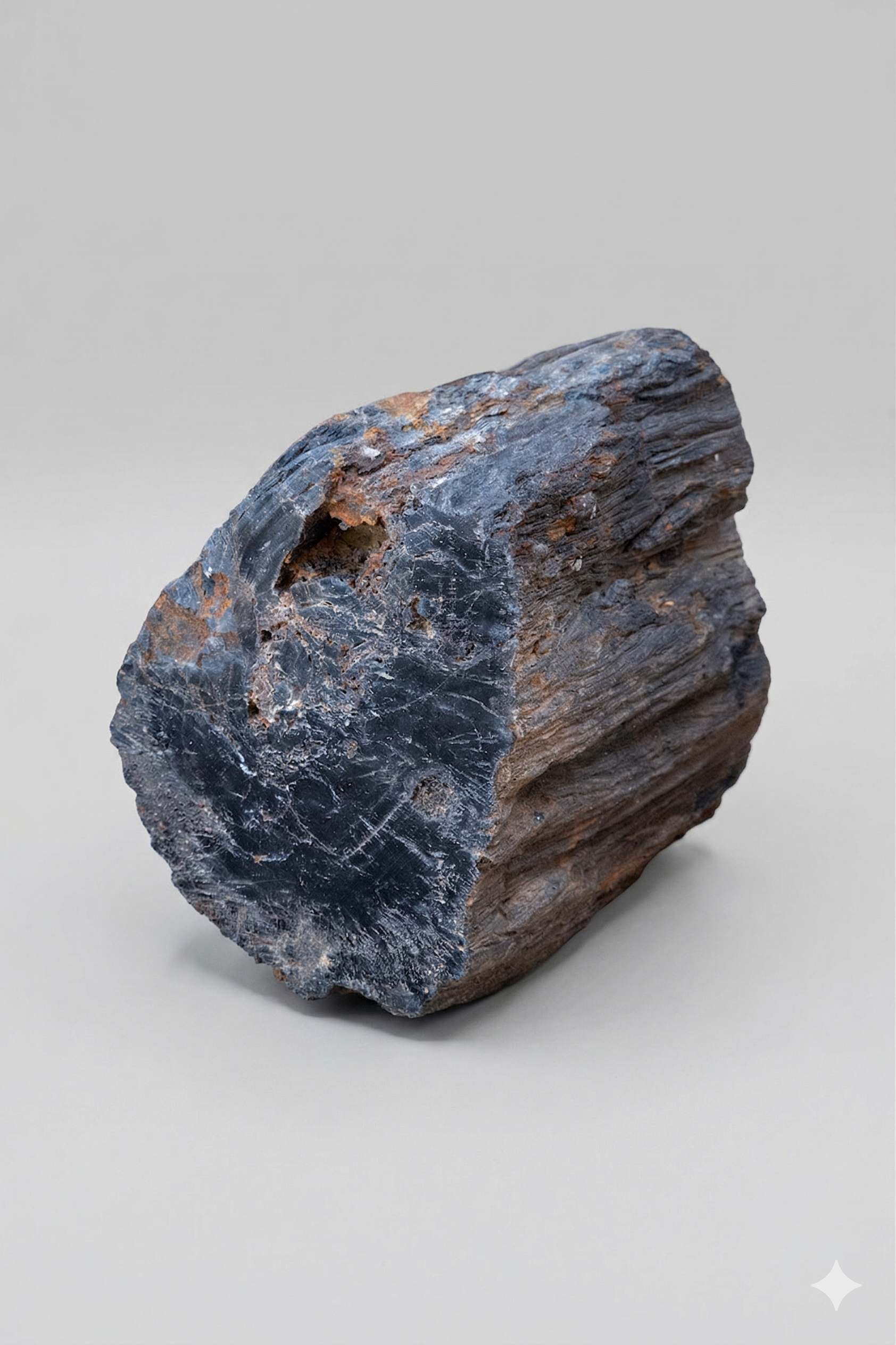 Raw Ebano petrified wood