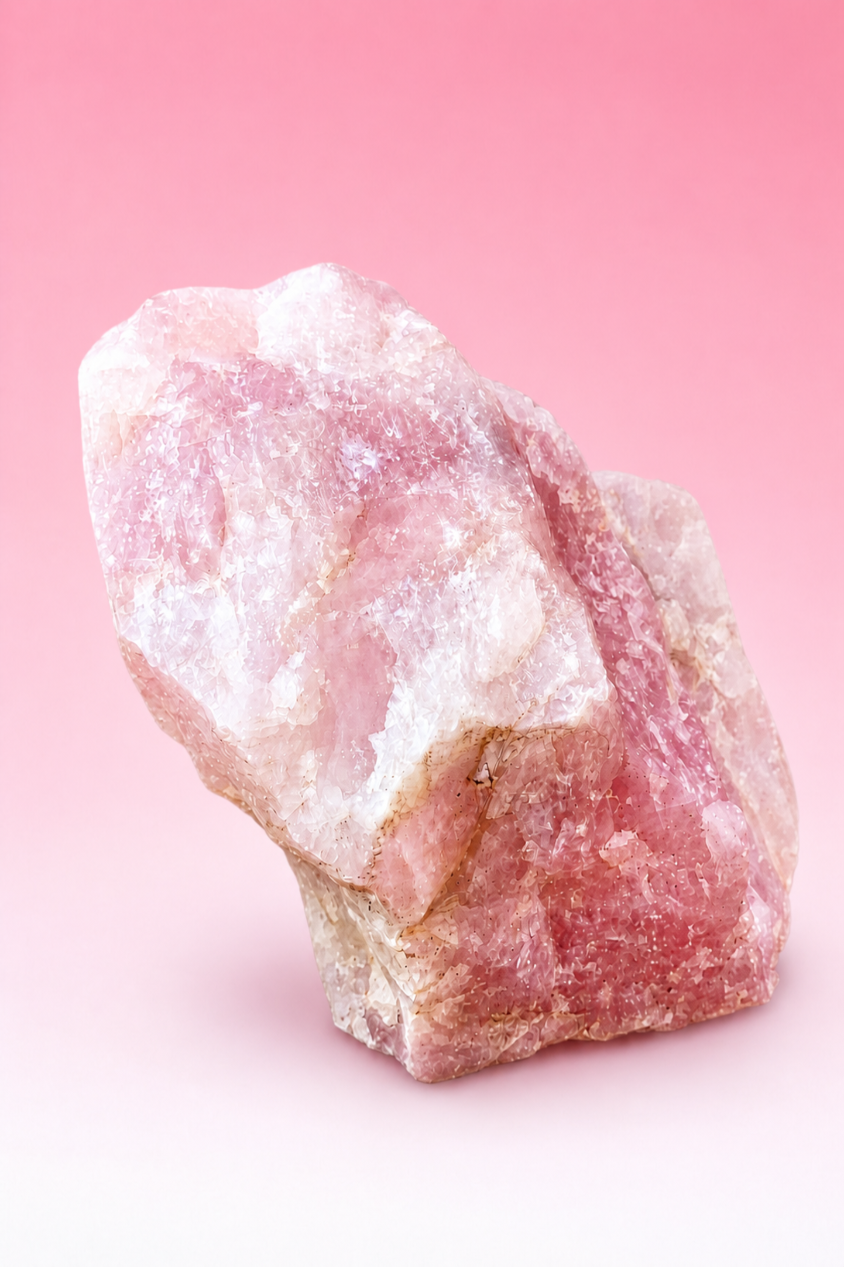 Raw Pink Quartz