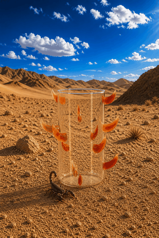 Agate Horn Sculptural Vase